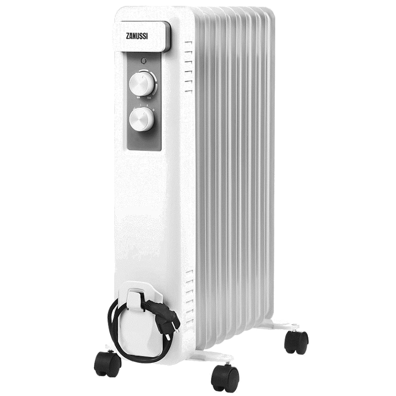 Обігрівач масляний ZANUSSI ZOH/CS-09W, 9 секцій